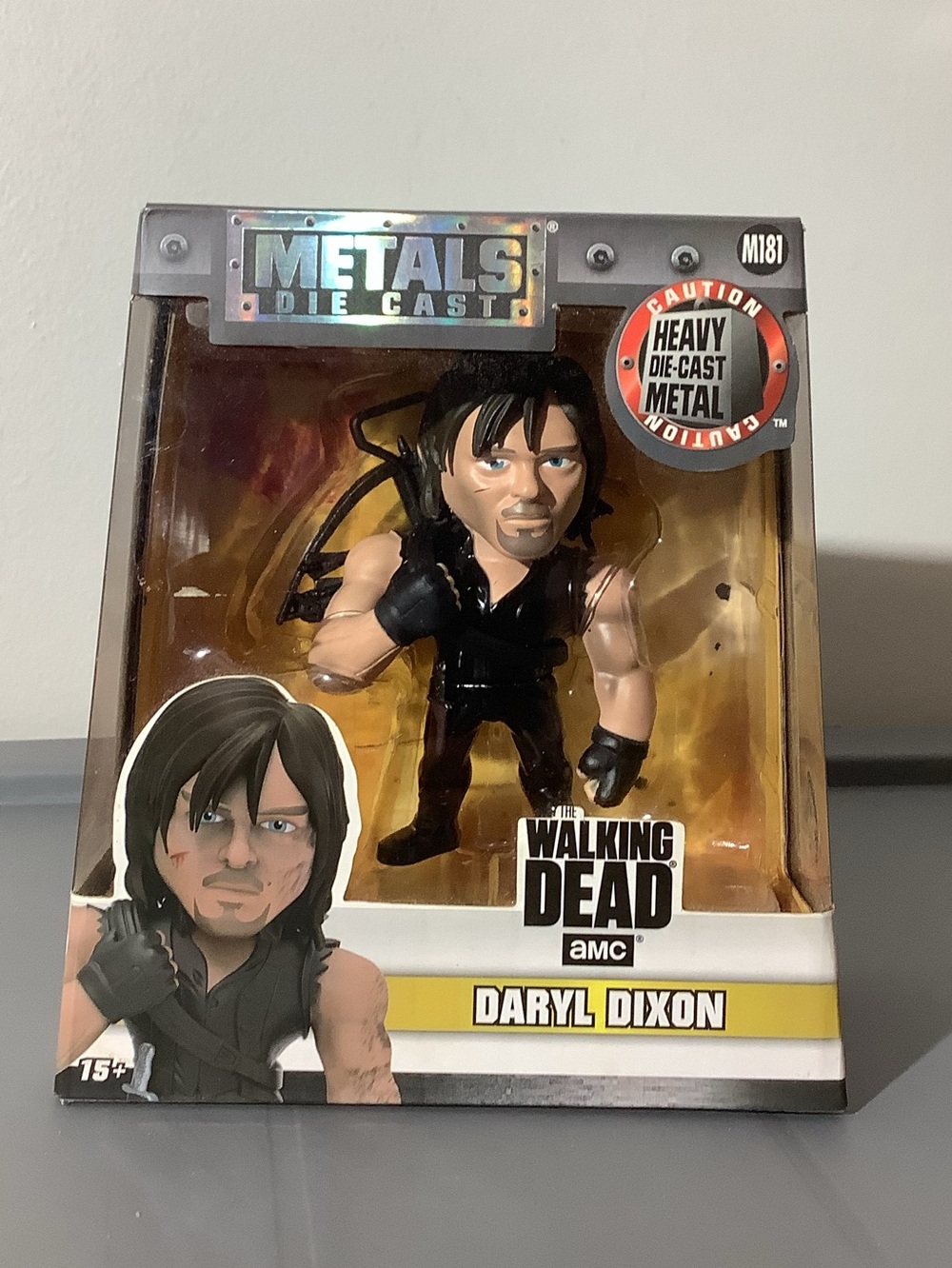 The Walking Dead Daryl Dixon Die-Cast Figure - Black
